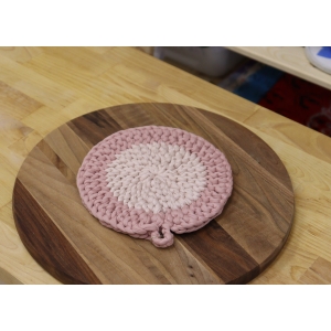 Pleteni kružni podmetač