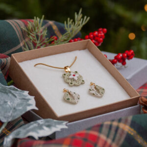 "Maleni"set ogrlica i minđu&scaron;e-3