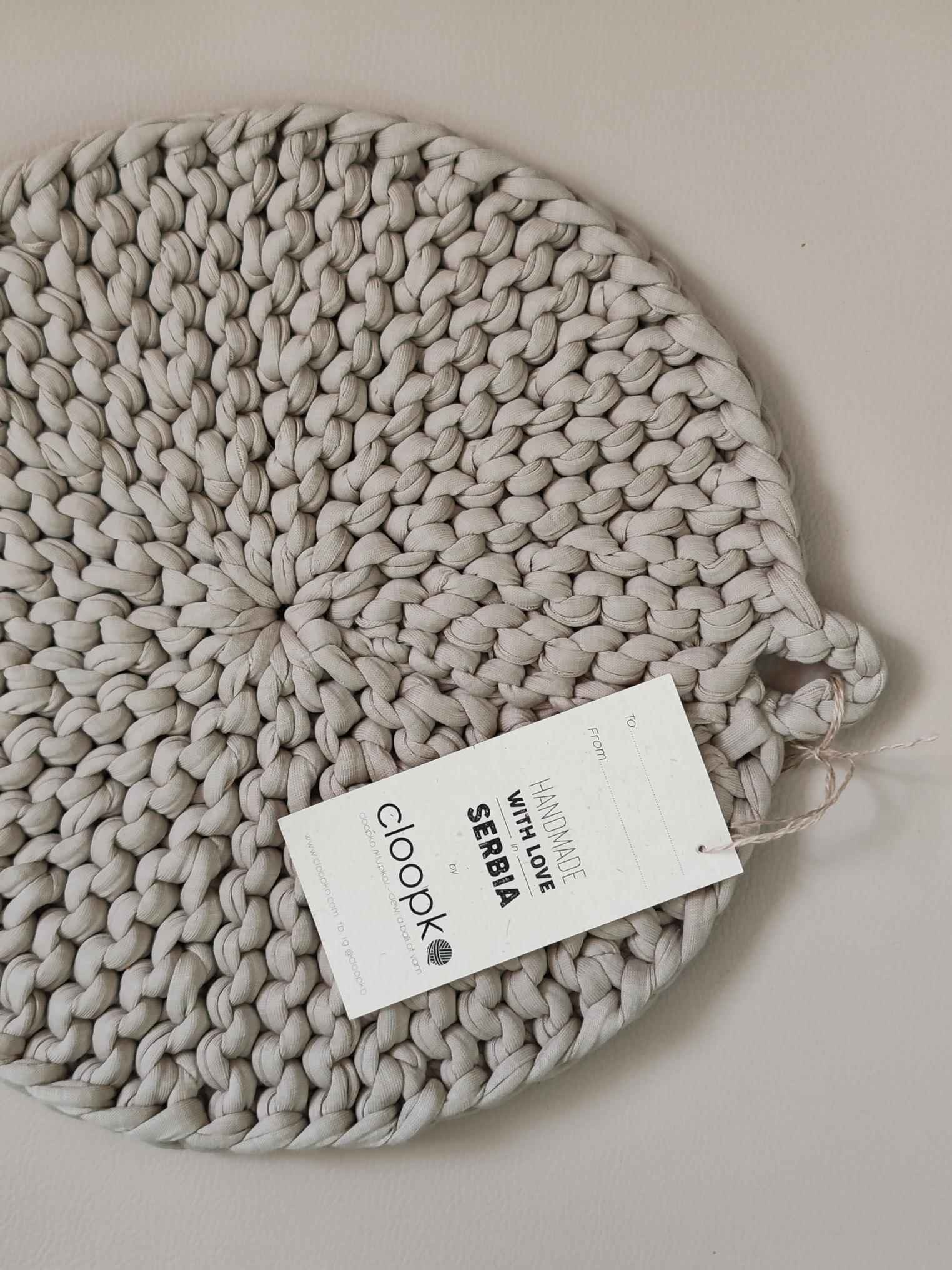 pleteni podmetači- prodaja heklanih rukotvorina Mikaleidoskop Dorćol