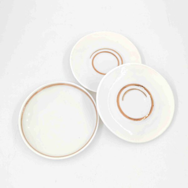 Tacna za &scaron;olje od prozirnog porcelana veća