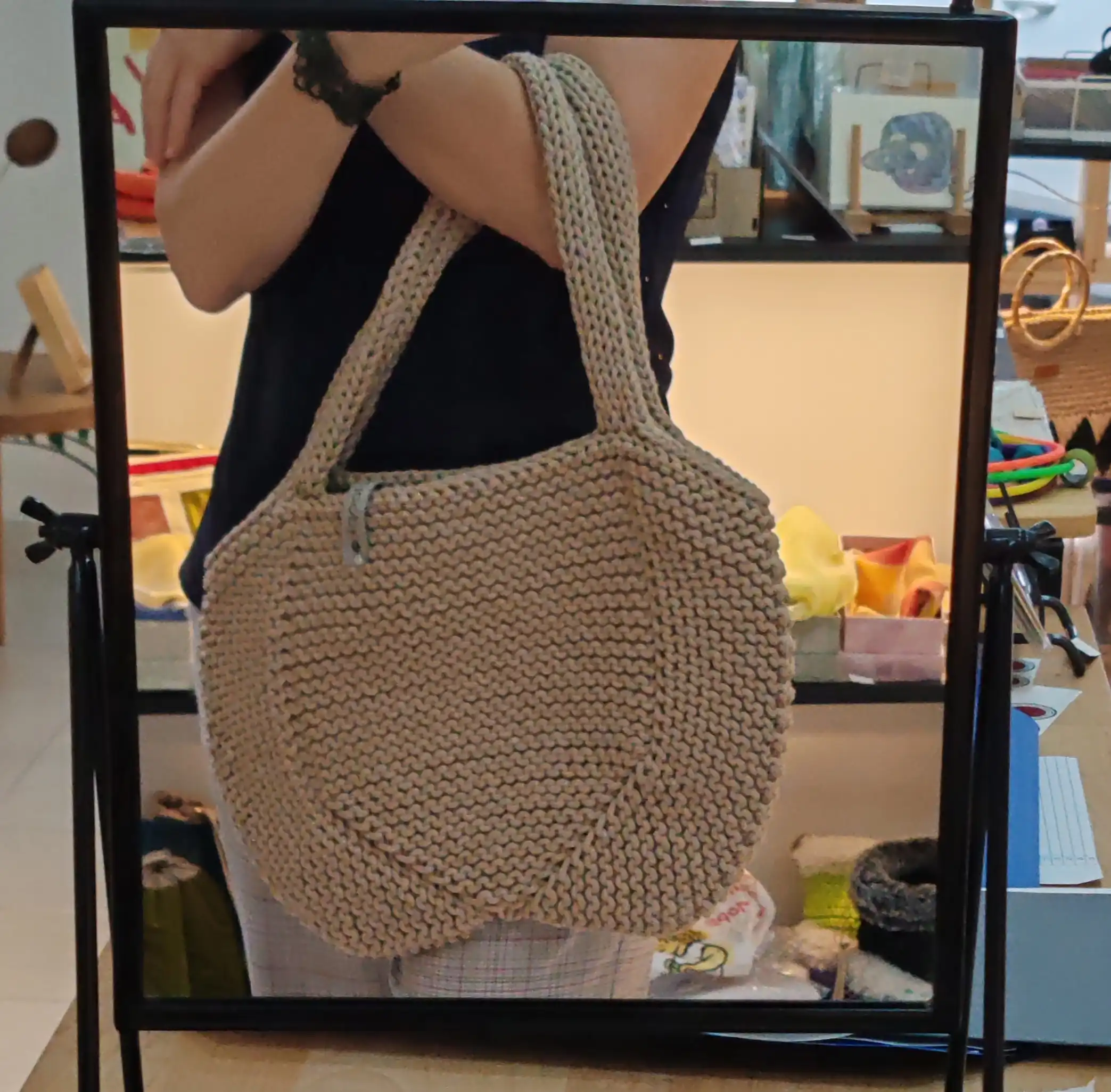 prodaja pletenih torbi-gift shop Mikaleidoskop