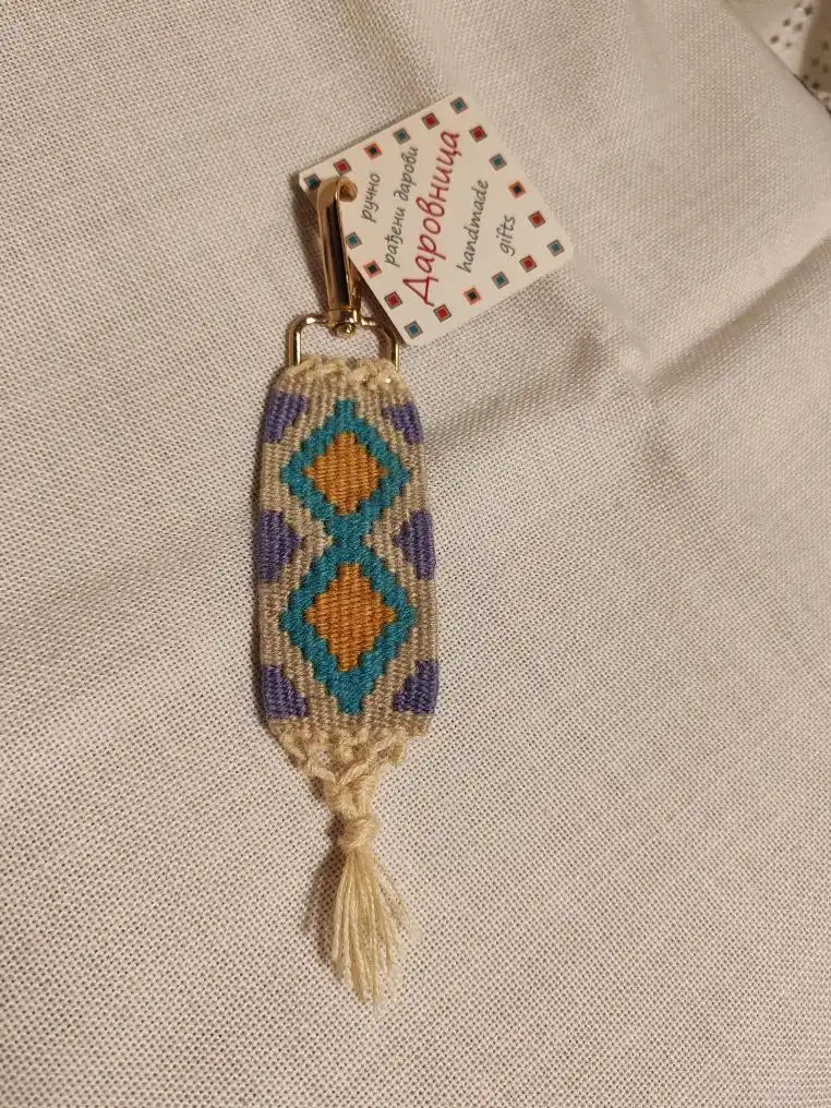 prodaja ručno tkanih narukvica, privezaka i bukmarkera sa simbolima pirotskih ćilima, Carigradska 24