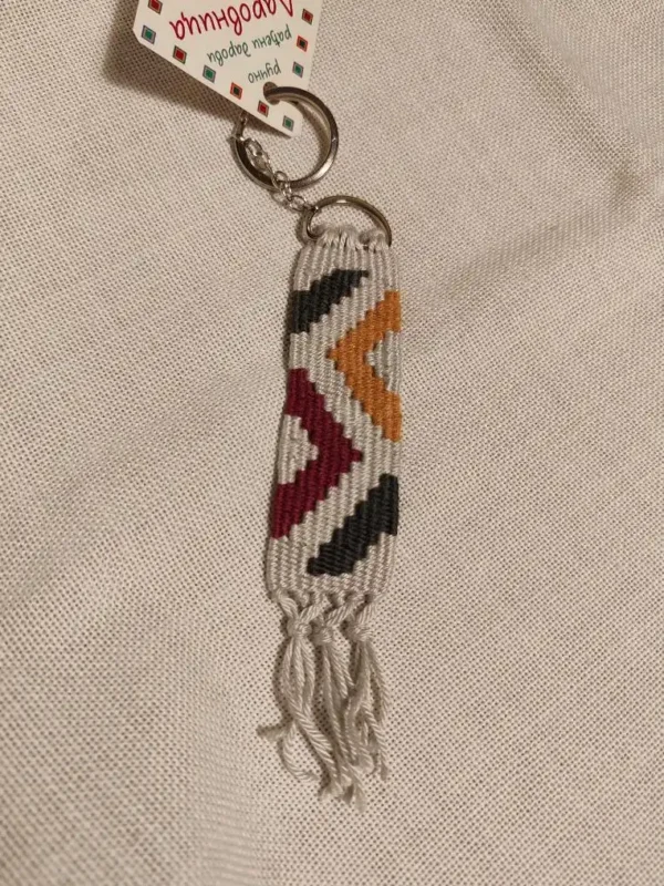 Ručno tkan pamučni privezak